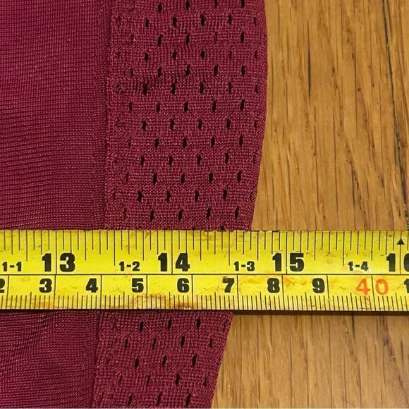 Nike Team Stock Vapor Pro Football Jersey Maroon Red Size Kids Medium CI3909-612 - Picture 8 of 8